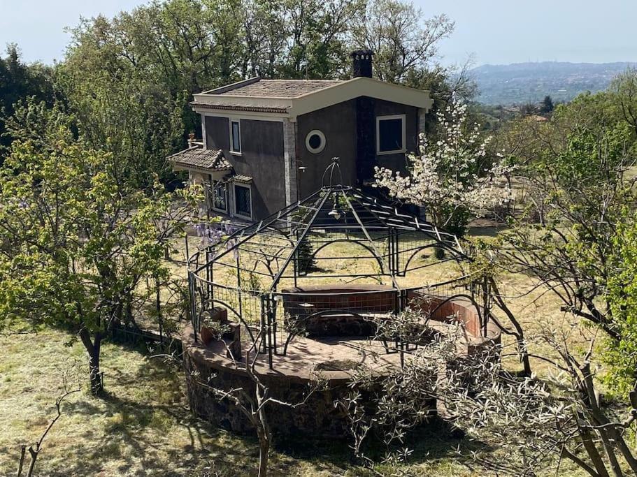 Villa Caterina, Alle Pendici Del Vulcano Etna Viagrande Extérieur photo